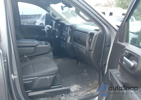 2021 Chevrolet Silverado 2Wd Short Bed Custom из США, поврежденный, VIN 1GCPWBEK6MZ286408